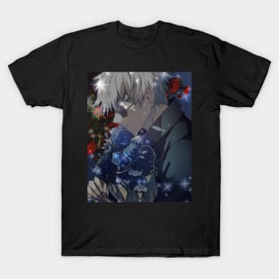 Gojo Roses Aesthetic T-Shirt